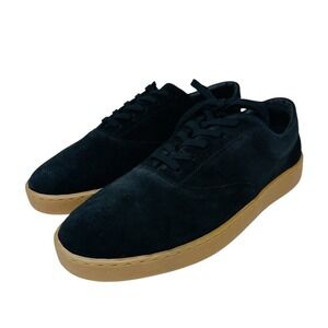 NWB Paige Coyle Leather Suede Men's  Sneaker Black Size 10M With Dust‎ Bag